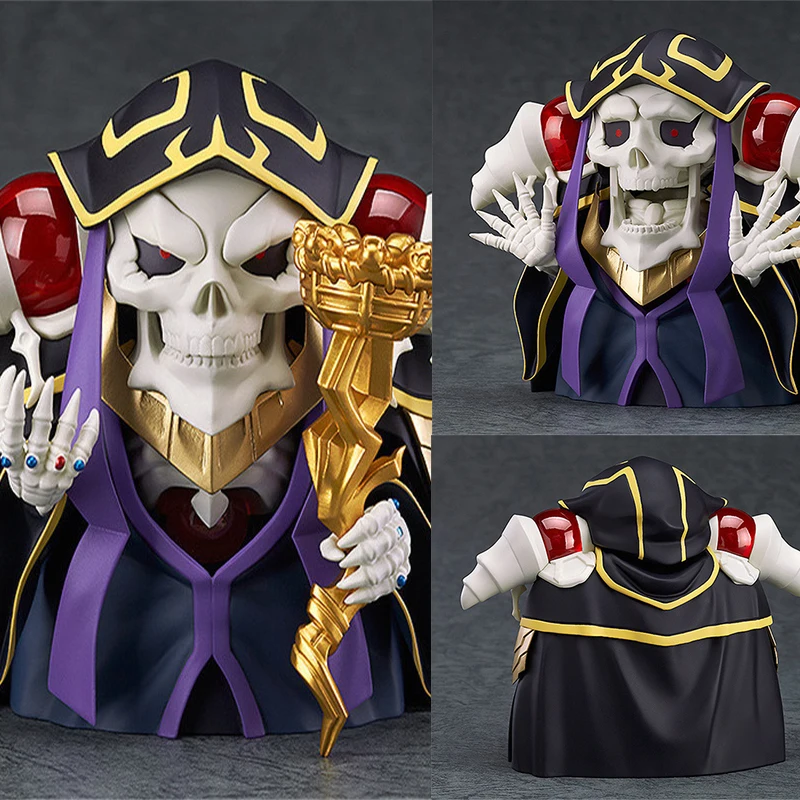 Аниме Overlord Ainz OOal платье Nendoroid 631 # Kawaii Super Hero ПВХ фигурку Коллекционная модель игрушки куклы