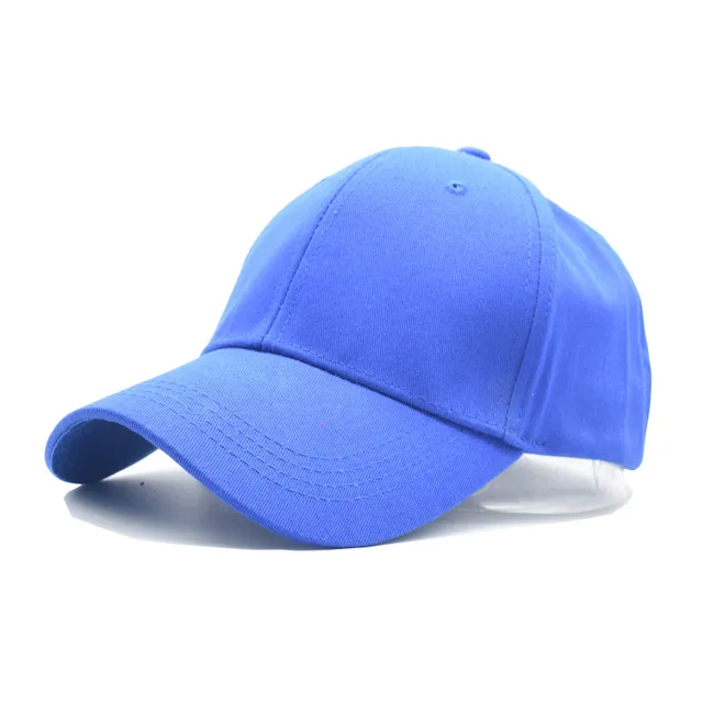 Solid Color Baseball Cap Snapback Caps Casquette Hats Fitted Casual ...