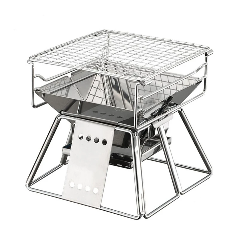 

Exquisite Portable Stainless Steel Bbq Oven Set Bbq Grill For Outdoor Small Barbecue