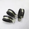 Artículo caliente Envío gratis 2 unids/lote 304 Acero inoxidable Clips forrados de goma P Cable de montaje manguera abrazadera de tubo Mikalor 5gRj6815