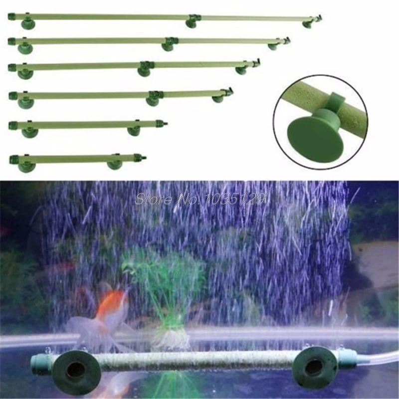 New Fish Tank Aquarium Air Stone Bubble Wall Tube Aquarium Fish Filter