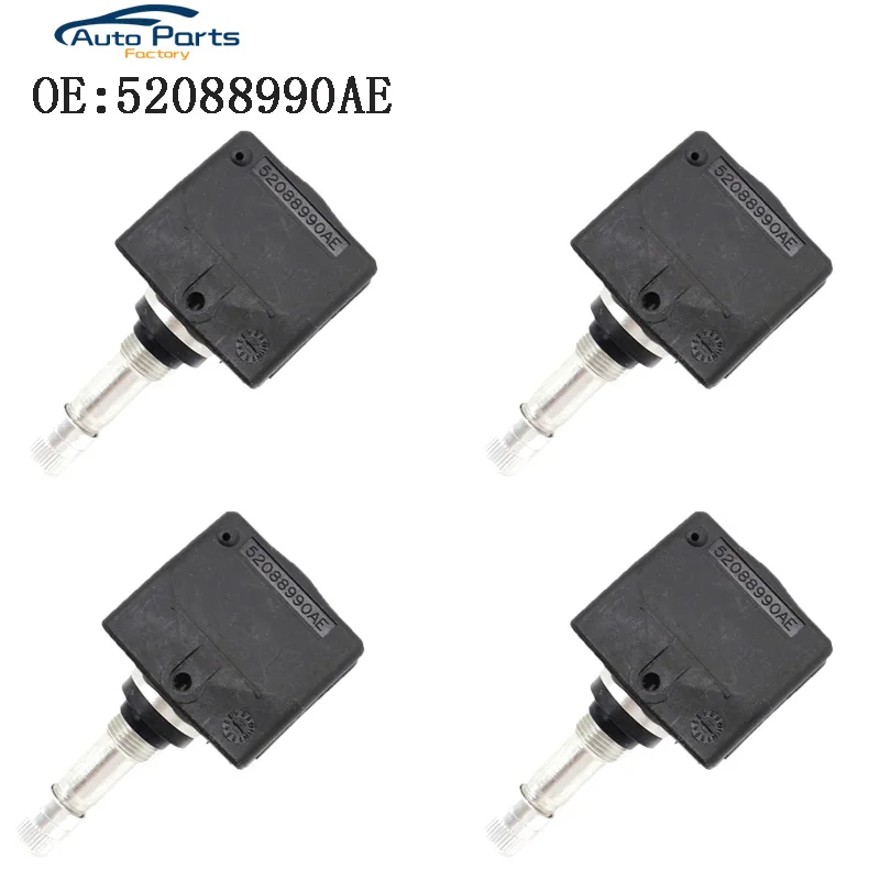 Датчик давления в шинах 4 шт. для Chrysler Dodge Jeep 52088990AE 52088990AC 52088990AA 52088990AB 52088990AD|Датчик