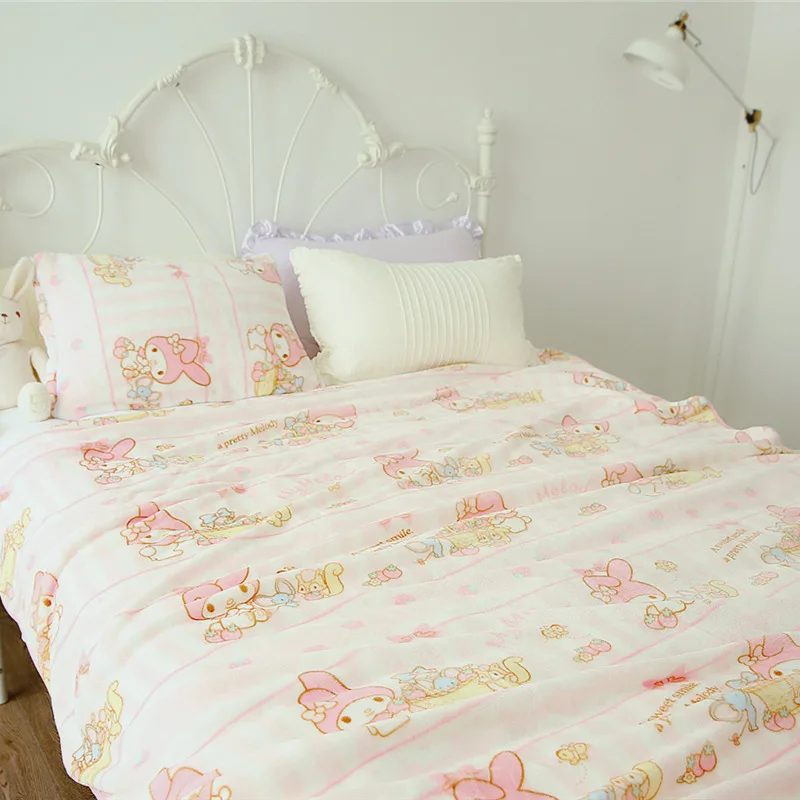 IVYYE Мелодия цветок аниме одеяло плюшевые бархатные теплые украшения мягкая кровать дома пледы диван s унисекс подарки