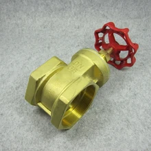 1 шт Высокое качество латунь Готовые шаровой клапан полный Порты и разъёмы шаровой клапан DN65 женский BSP