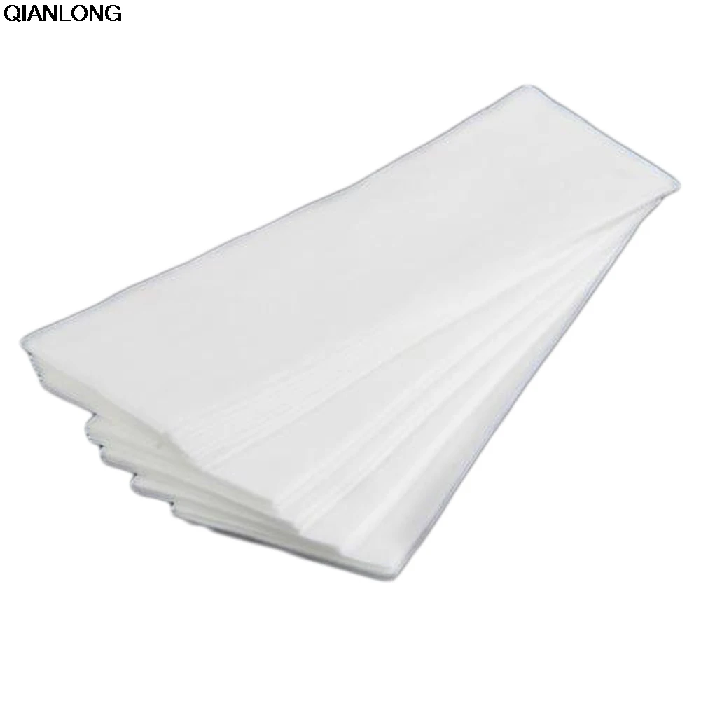

100pcs Removal Nonwoven Body Cloth Hair Remove Wax Paper Rolls High Quality Hair Removal Epilator Wax Strip Paper Roll