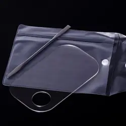 Абсолютно новый набор палеток для дизайна ногтей акриловый шпатель основа тени для век Смешивание Макияж инструменты