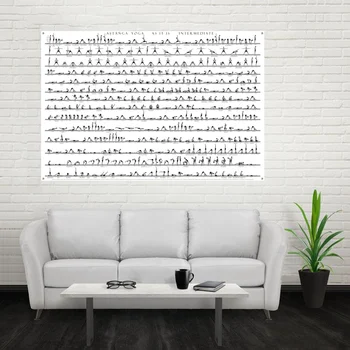 

Yoga Ashtanga Art silk poster Home Decor for Living Room