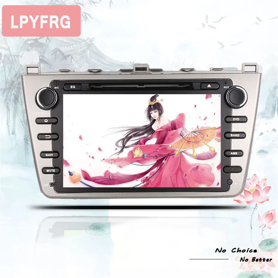 Best 8" 4G RAM Android 9.0 octa cora Car DVD Multimedia Player For Mazda 6 mazda6 RUIYI 2008-2012 GPS Radio Stereo BT WIFI headunit 1