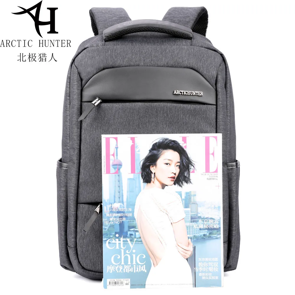 

Arctic Hunter Waterproof Backpack Women Men Big Capacity Portable Black Blue Business Leisure Laptop Backpacks Zipper B00111