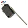 Mini-interrupteur à levier Long SPDT 16A 250vac V3, 10 pièces, Micro-interrupteur à levier long, normalement ouvert et fermé, interrupteur de limite de bras On Off ► Photo 3/5