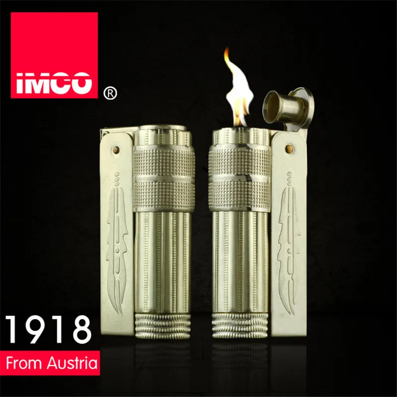 Классическая Подлинная Электронная зажигалка IMCO обычная оригинальная медная