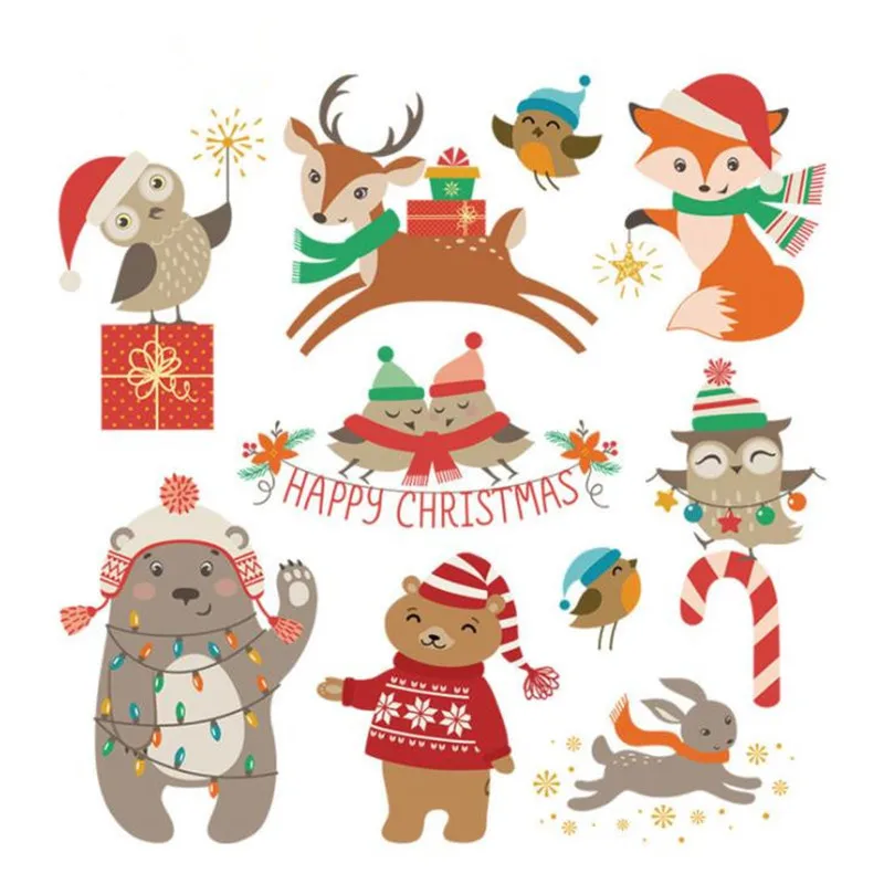 

ShinEquin Biker Patch deal with it Clothes Heat Transfer Printing Animal Christmas Iron on patches for clothing Diy PVC Stickers