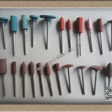 22 шт./компл., gh060 стоматологический поворотный силиконовые точки, ювелирные изделия Полировальные штифты, алмаз, крепимые точечные, ювелир инструмент