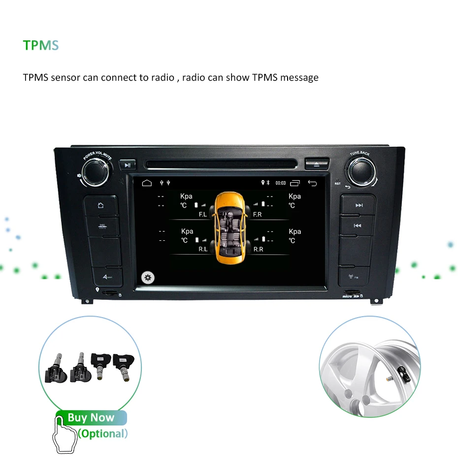 Excellent DSP Android 9.0 4G 64G 2 DIN CAR DVD PLAYER For BMW 1 SERIES E81 E82 E83 E88 GPS Navigation Stereo Radio Multimedia IPS SCREEN 26