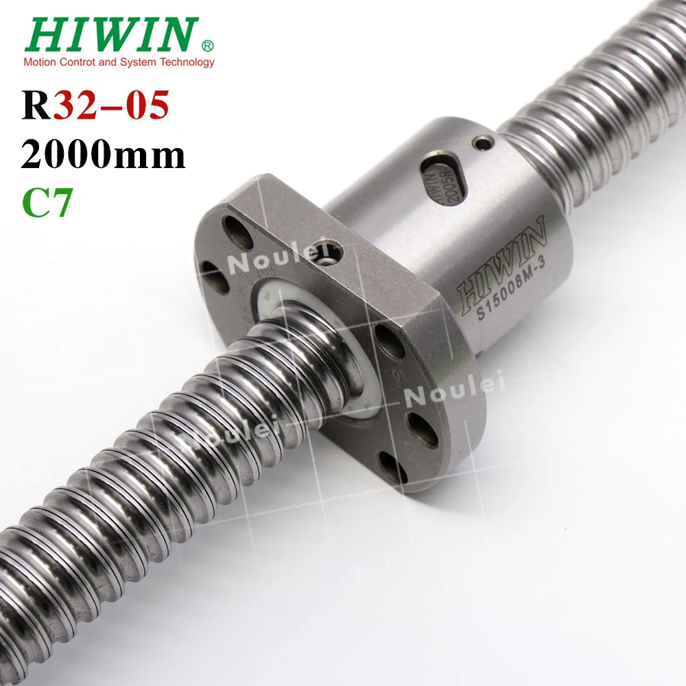 Горячая Распродажа HIWIN R32 05T3 FSI C7 шариковый винт рулонный 2000 мм с и концом