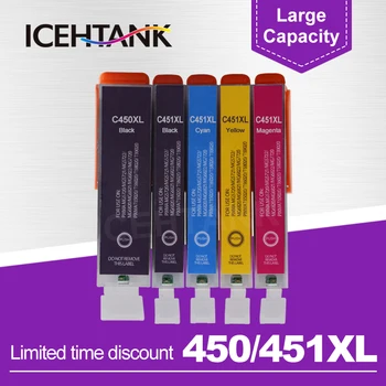 Icehtank pgi 450 PGI-450 PGI450 互換インクカートリッジキヤノン製pixus MG5440 MG5540 MG5640 MG6440 Ip7240 MX924 IX6540 プリンタ