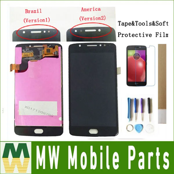 ЖК дисплей и дигитайзер сенсорного экрана для Motorola Moto E4 XT1762 XT1766 XT1767 XT1763 черного