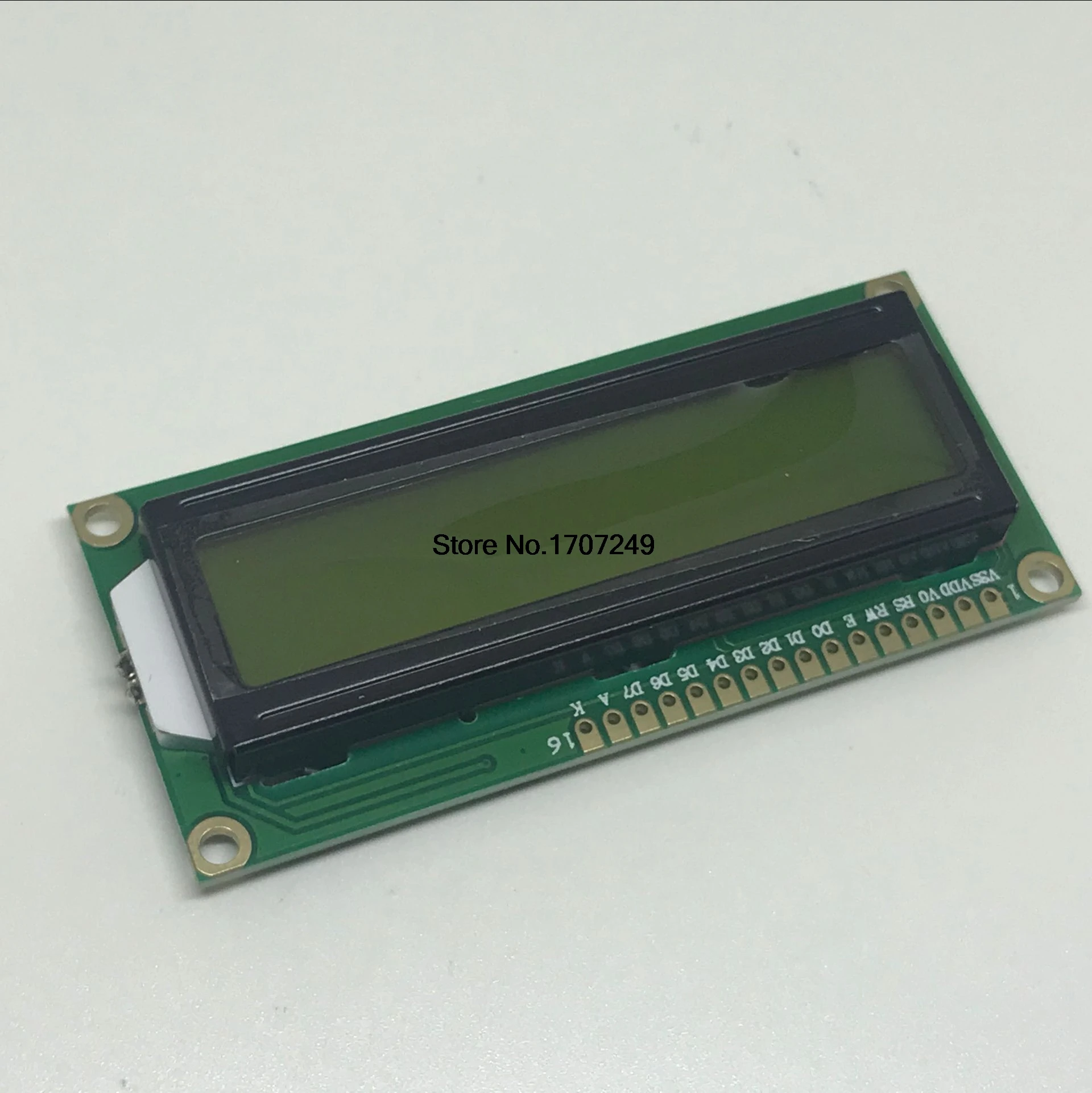 Бесплатная доставка 10 шт./лот LCD1602 ЖК дисплей 1602 желтый зеленый экран А 5 В Желтый