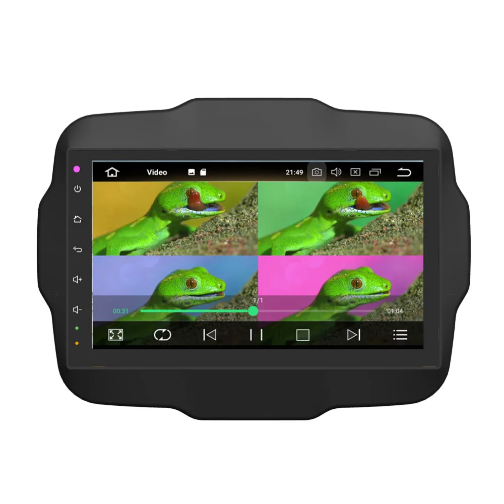10 1 дюймов 4 Гб ОЗУ Android 8 0 IPS экран Автомобильный видео мультимедийный плеер для Jeep