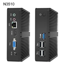 Pentium N3510 Mini PC Computer with Celeron N2920 1 83GHz Quad Core Linux Windows10 4G Ram