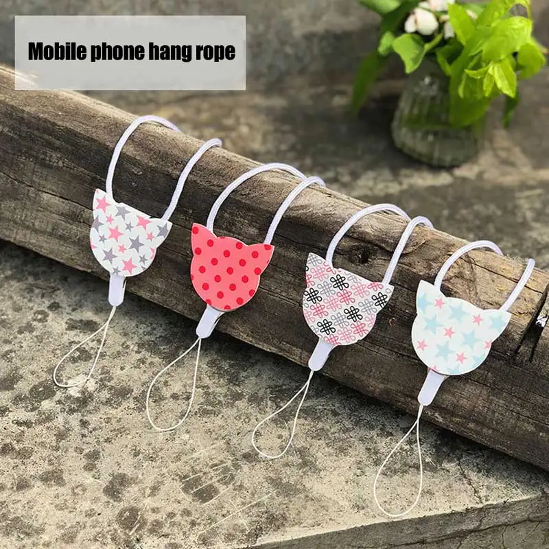 CLWEIB Mobile Phone Hang Rope Cartoon Pendant Length Detachable Line