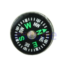 Мини кнопка карман выживания Малый компасы для Пеший Туризм Кемпинг Открытый 5 шт.# H030