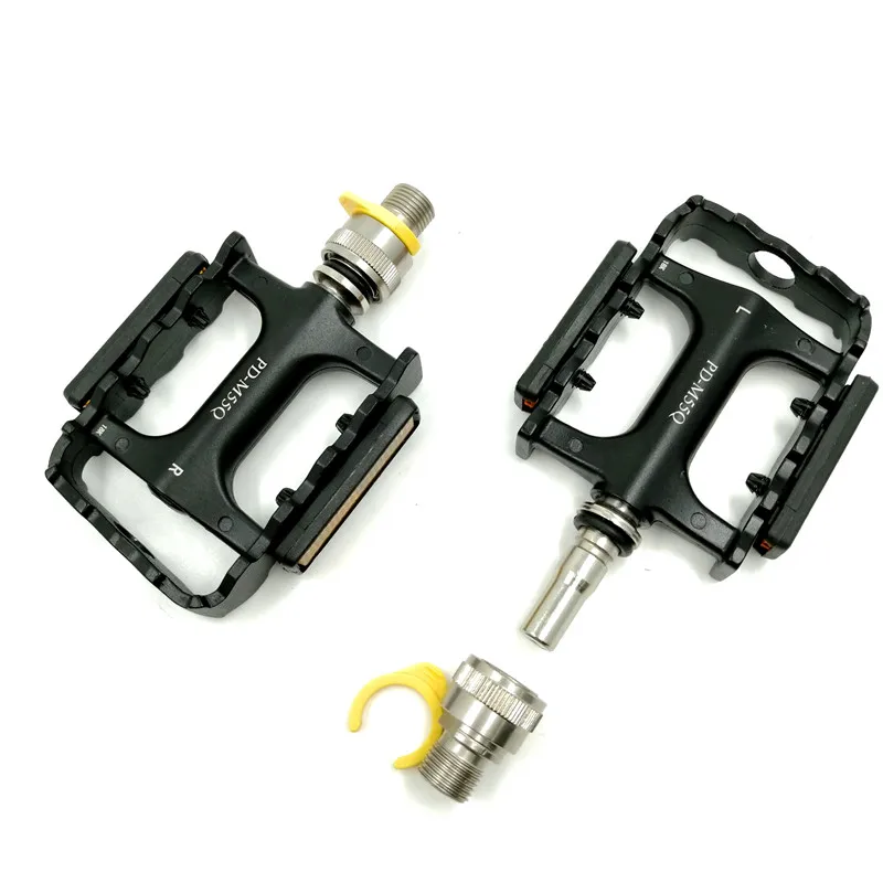 

1 Pair Bicycle Quick Release Pedals Aluminum Alloy Bearing Folding Bike Mountain BIke Safety Reflective Pedal Bicycle Part