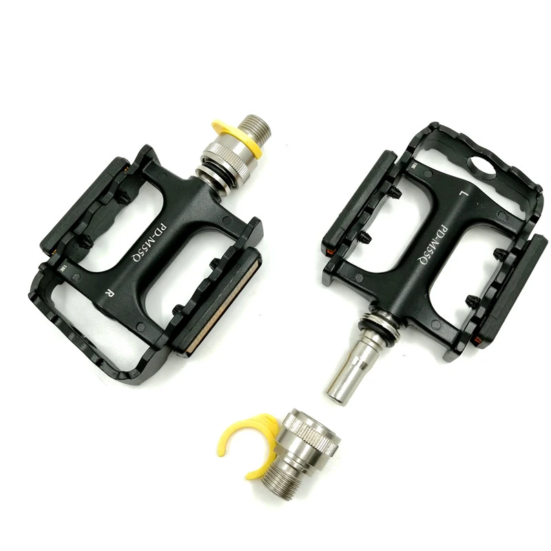 Road MTB Bike Quick Release Pedals Aluminum Alloy Bearing Folding Bike  Safety Reflective Pedal Bicycle Part For Brompton|Bicycle Pedal| -  AliExpress