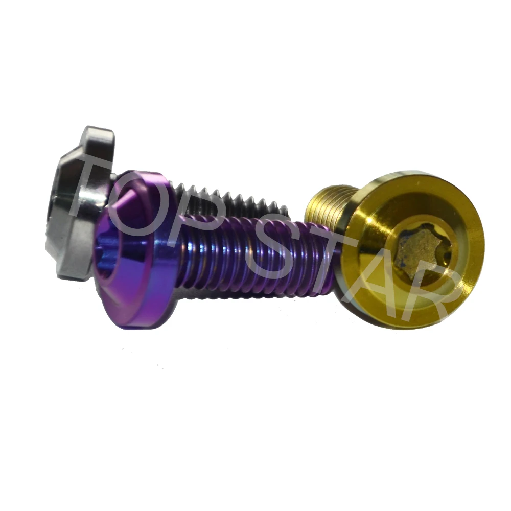4 шт. титановые болты для мотоцикла M8 X 20 мм|titanium bolts|head boltbutton head bolts |