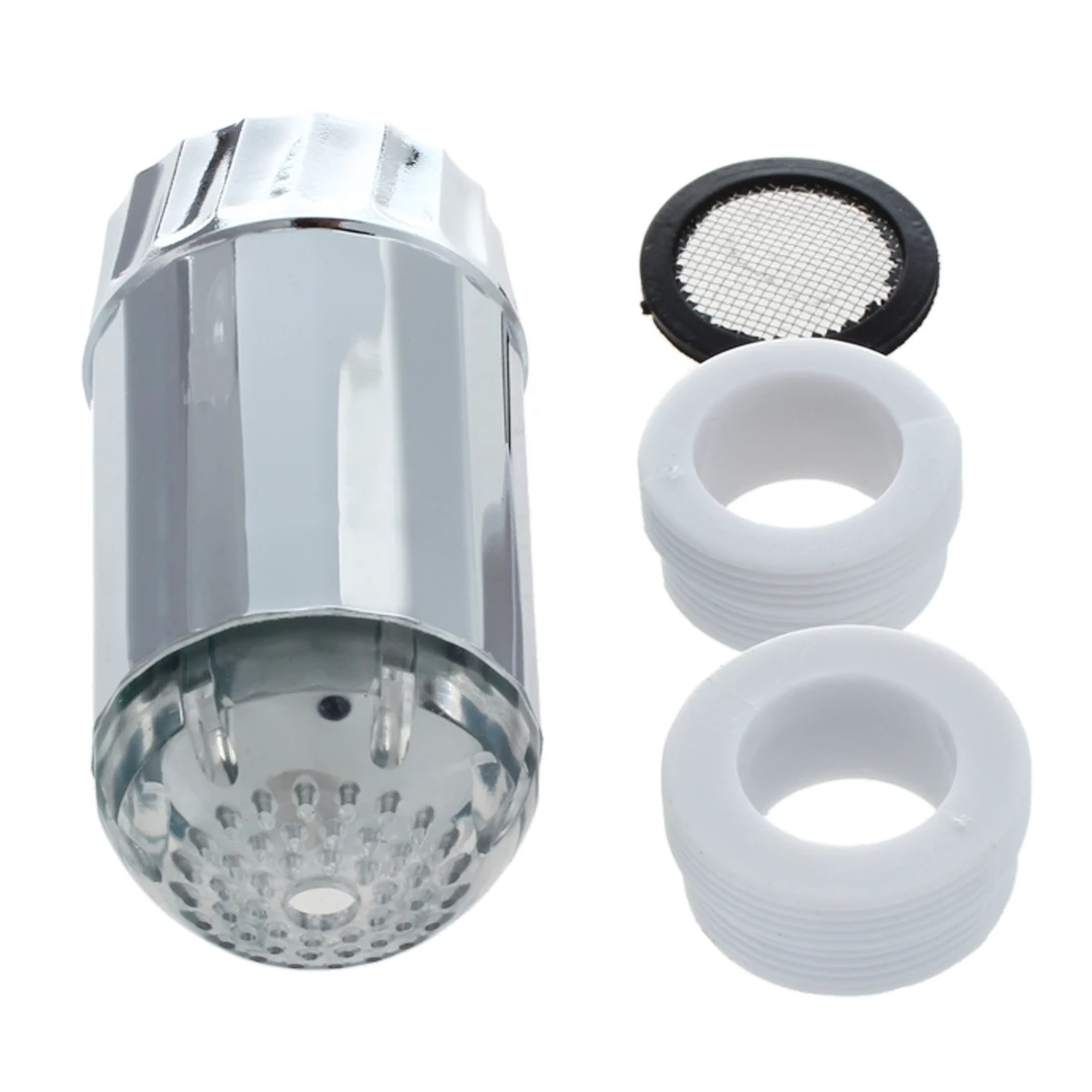 LED Faucet Water Faucet Attachment Effervescent Color Change NO Battery