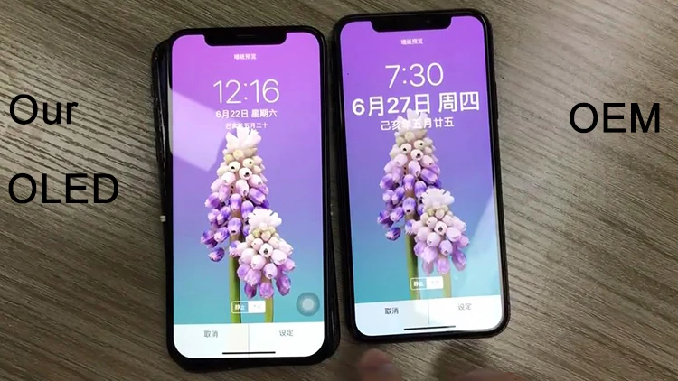 GradeAAA для iPhone X OLED ЖК-дисплей GX для IPhone XS AMOLED oled сенсорный экран с дигитайзером запасные части в сборе