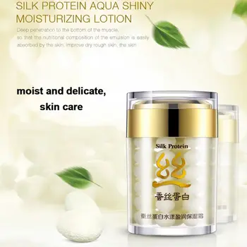 

Silk Protein Deep Moisturizing Face Cream Face Care Shrink Pores Skin Care Anti Wrinkle Cream Whitening Cream