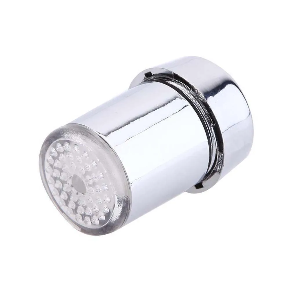 7 Color Changing Glow LED Light Water Stream Bathroom Kitchen Sink