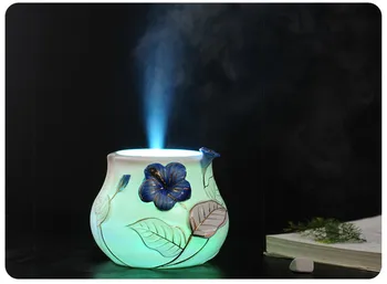 

Oil aromatherapy machine ultrasonic Essential Mini humidifier aromatherapy aromatherapy diffuser air purifier ceramic lamp