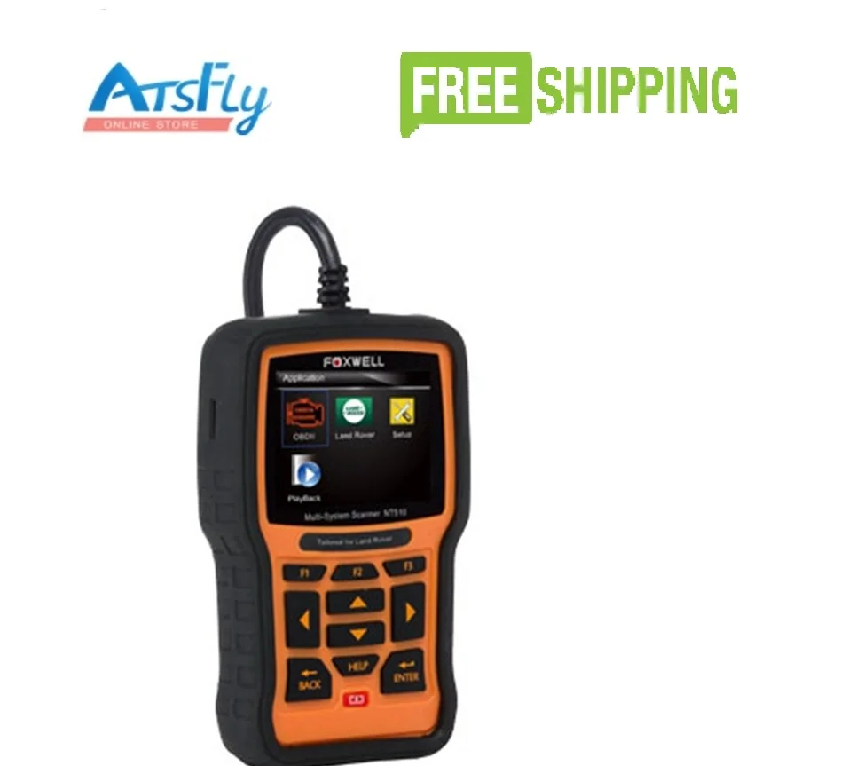 Foxwell NT510 Professional Auto Diagnostic Tool Multi-System Scanner Support Multi-Languages |
