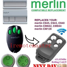 Мерлин C945 C943 C940 Мерлин CM842 CM844 CM128 двери гаража запасной пульт дистанционного управления подходящий наивысшего качества