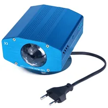 Blue Water Wave Effect Ripple Projector 3W Led Stage Light for Party Disco Light DJ Show Home Entertainment KTV Background