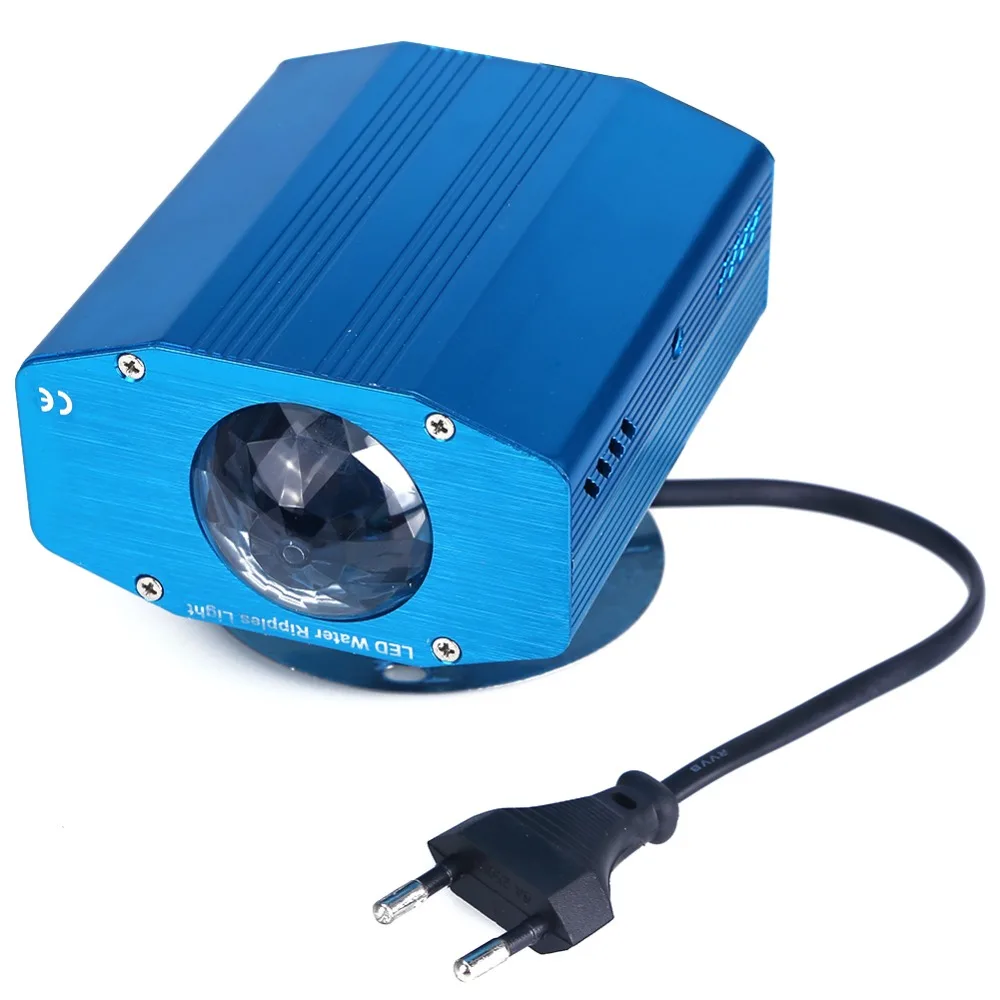 

Blue Water Wave Effect Ripple Projector 3W Led Stage Light for Party Light Show Home Entertainment KTV Background