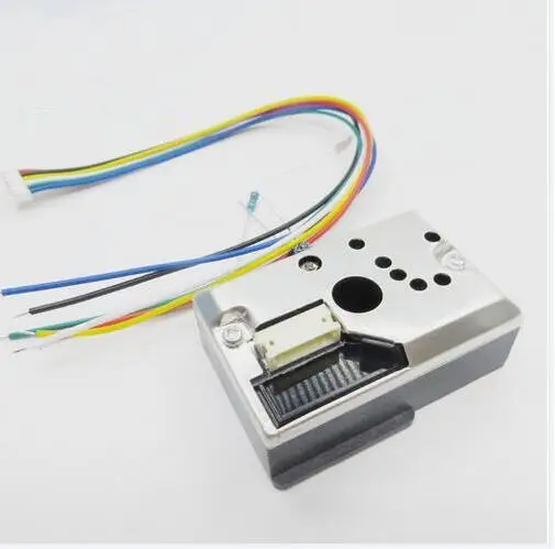 

GP2Y1014AU0F Compact Optical Dust Sensor Compatible GP2Y1010AU0F GP2Y1010AUOF Smoke Particle Sensor With Cable for arduino