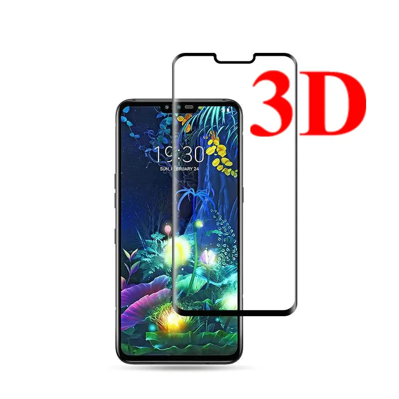 

3D 9H Curved Edge Tempered Glass Screen Protector for LG V50 ThinQ 5G LM-V500N for LG V40 ThinQ LM-V405QA V405TA Glass Film