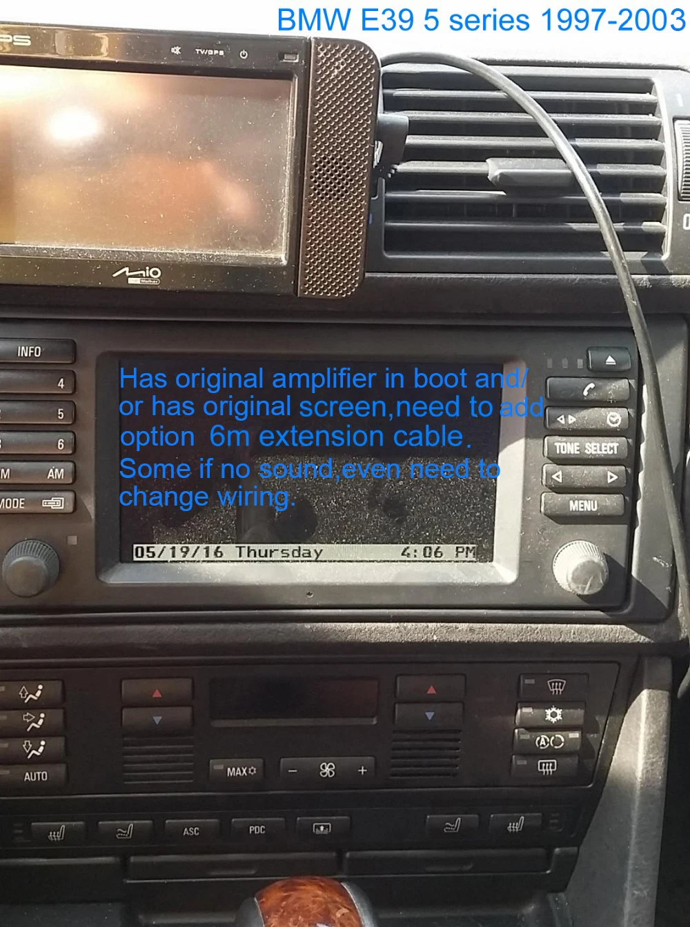 Excellent Newest Android 8.0 Octa Core 4G RAM 64G ROM GPS Navigation 7 " Car DVD Player for BMW E39 5er/M5 96-03 with Radio/Bluetooth/RDS 2