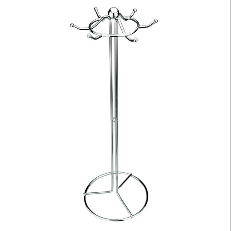 6 Hooks Hot Sale Stainless Steel Kitchen Tools Holder Multifunctional