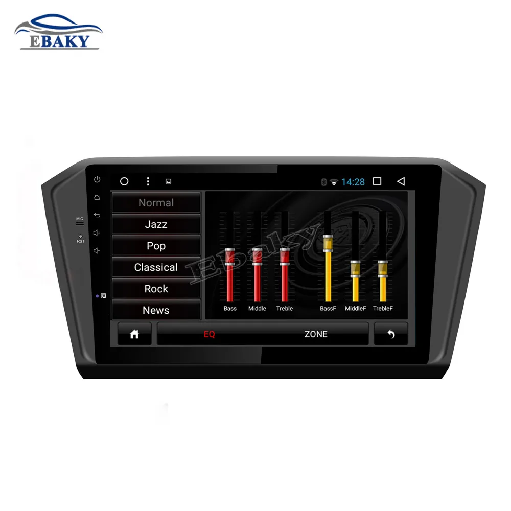 Clearance NaviTopia 10.1inch 1GB/2GB RAM Quad Core/Octa Core Android 7.1/8.1 Car DVD Radio for VW Magotan 2017 with GPS/wifi/maps 19