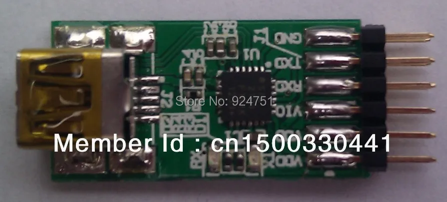 USB to TTL UART Support 3.3V/2.5V/1.8V IO Level can be