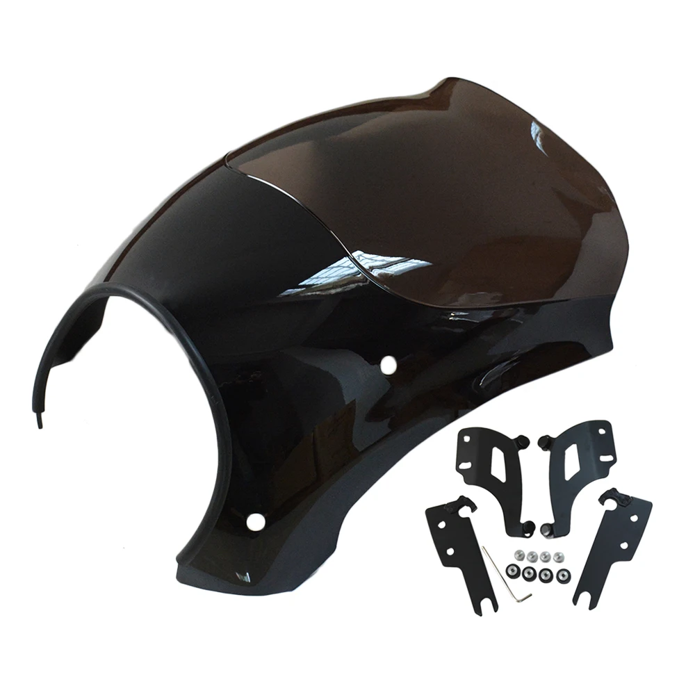 Обтекатель для ветрового стекла Harley Road king инъекция FLHRSI 04 05 FLHRI 2006 дым|harley road fairing|road