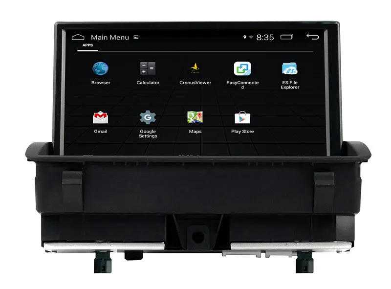 Best Android Car Multimedia Player for Audi Q3 2011 2012 2013 2014 2015 with GPS Navigation Stereo DVD USB AUX SD WiFi 4Core Map 1