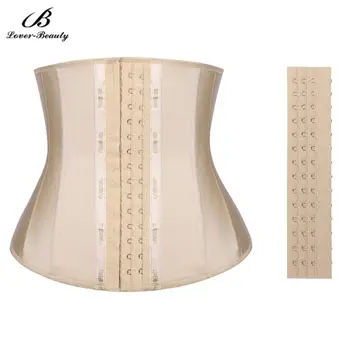 

Lover Beauty Latex Waist Trainer Cincher Corsets 13 Steel Boned Underbust Corselet Waist Slimmer Tummy Shaper Fajas For Women