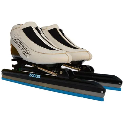 2018 ZODOR المهنية خلع كعب الذيل الجليد الجليد 6-طبقة الكربون الألياف مضمنة سرعة التزلج الجليد شفرة 430 ملليمتر سكين 62-64