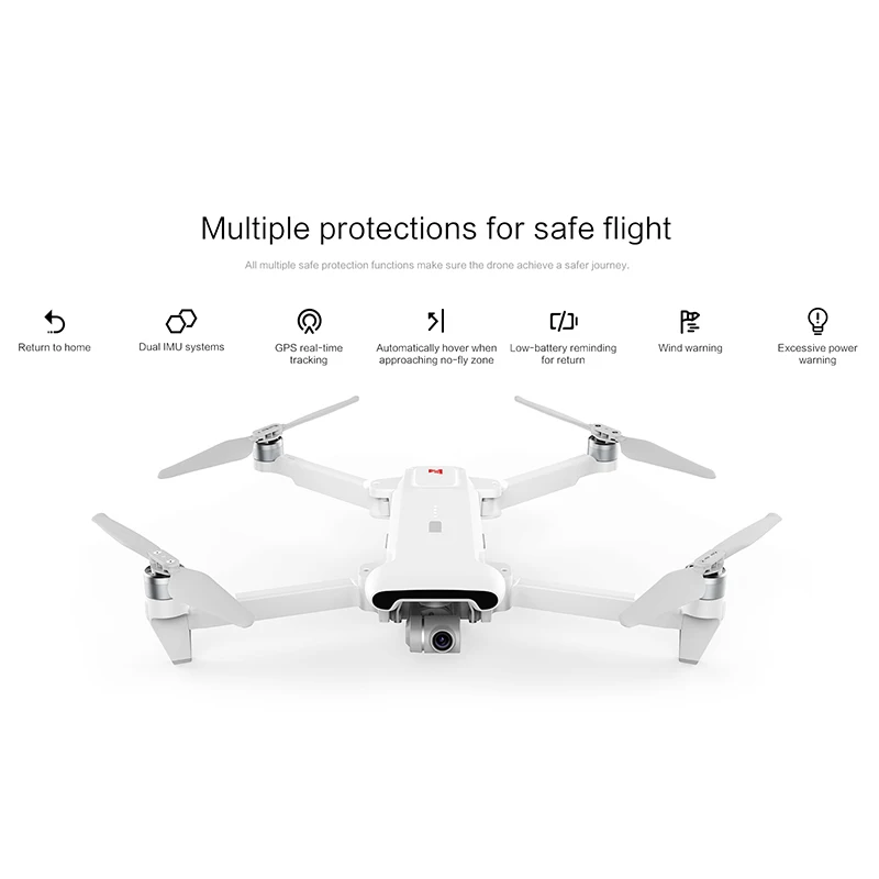 Оптовая продажа Оригинальный FIMI X8 SE 2020 RC Дрон с 4K HD камерой 5 км FPV 33mins Flight RTF