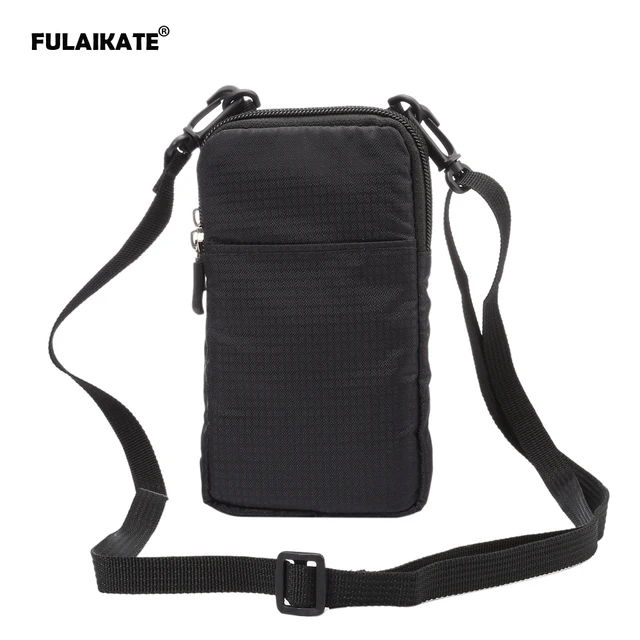 Best Price FULAIKATE SPORTS Universal Wallet Bag for iphone6 7 Plus Climbing Portable Case for iPhone 6s mobile phone Shoulder bag holster